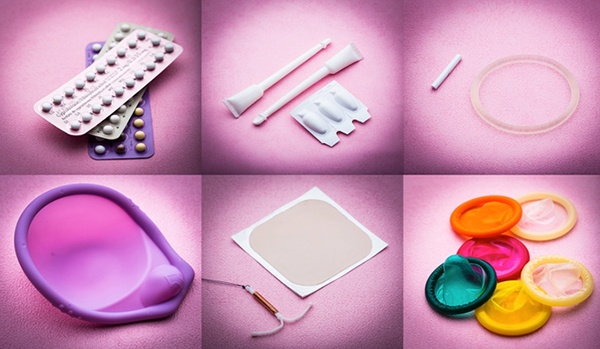 6 видов контрацептивов